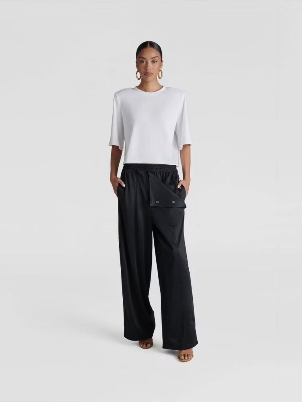 KBB Women Mid-Rise Straight Leg 'The Convertible Track Pant'